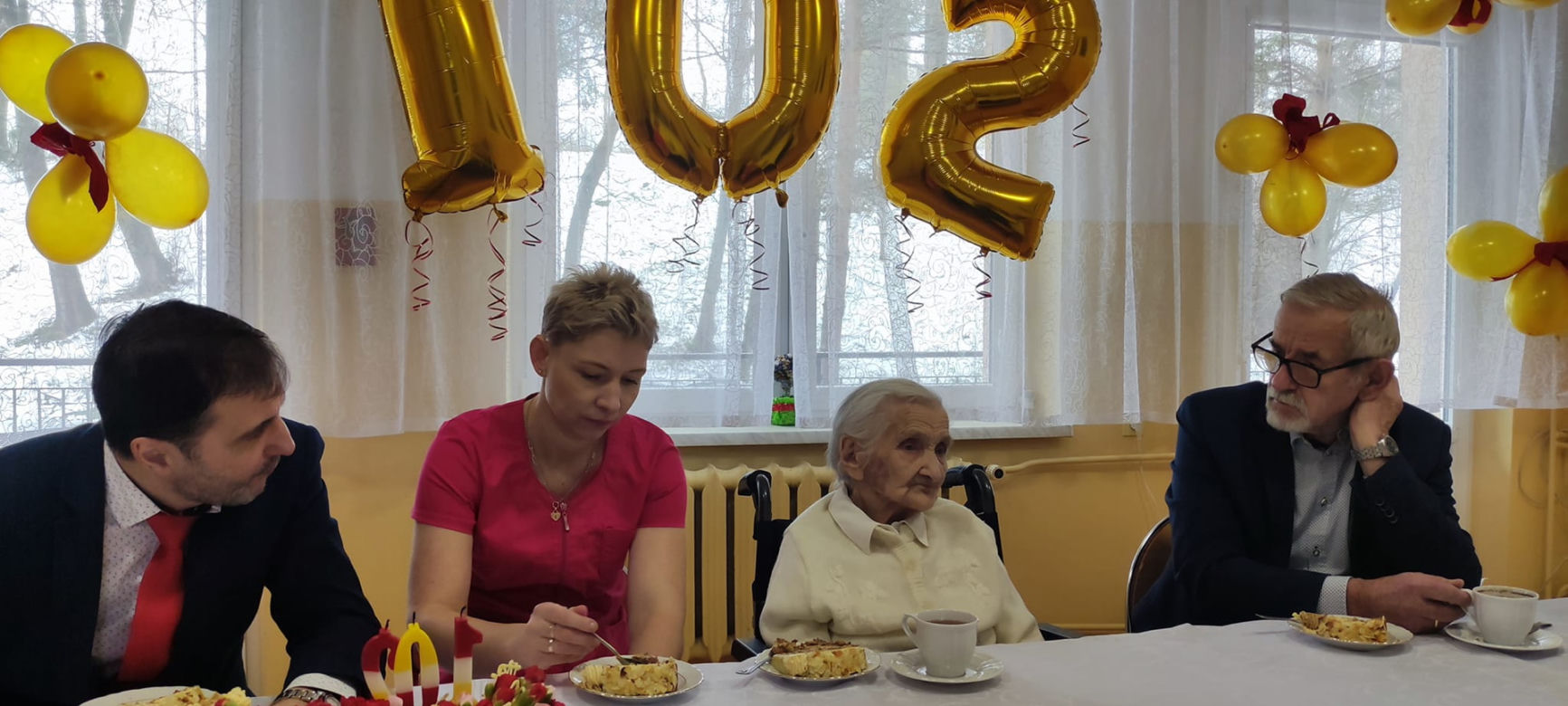 Pani Stanisława Nowak obchodzi 102 urodziny