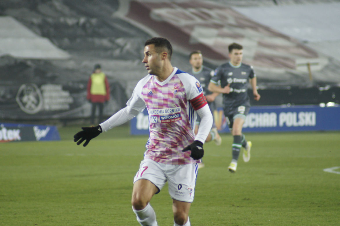 Górnik Zabrze - Lechia Gdańsk: Ponad 8 tysięcy fanów wspierało Trójkolorowych
