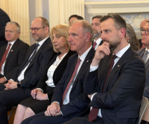 Wręczenie Krzyża Wielkiego Orderu Zasługi RP rodzicom Michaela Ollisa w Waszyngtonie, DC