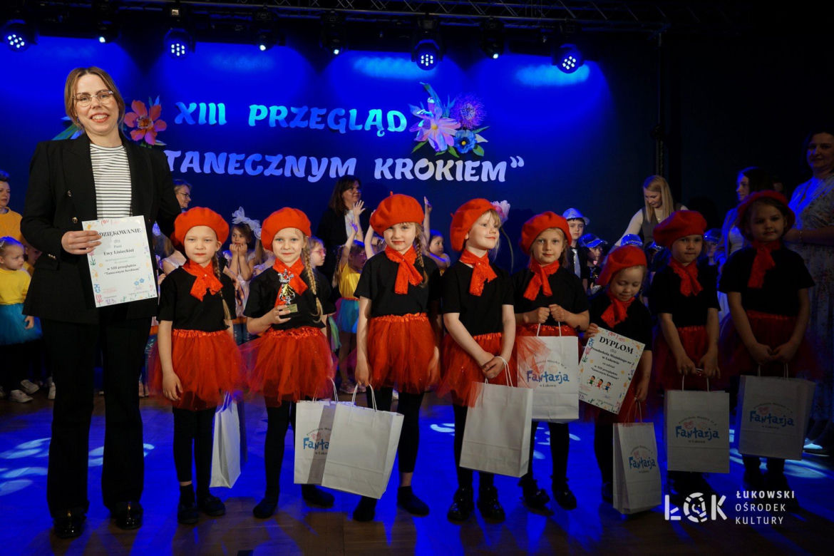 XIII Przedszkolny Przegląd „Tanecznym Krokiem” w Łukowskim Ośrodku Kultury 2026
