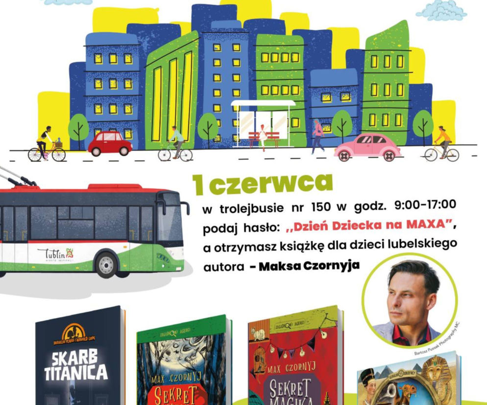 Lublin - Dzień Dziecka na MAXA w komunikacji miejskiej
