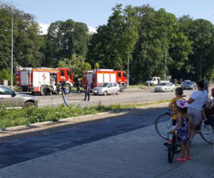Skutki burzy w Zamościu