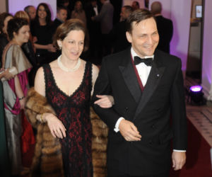 Radosław Sikorski i Anne Applebaum