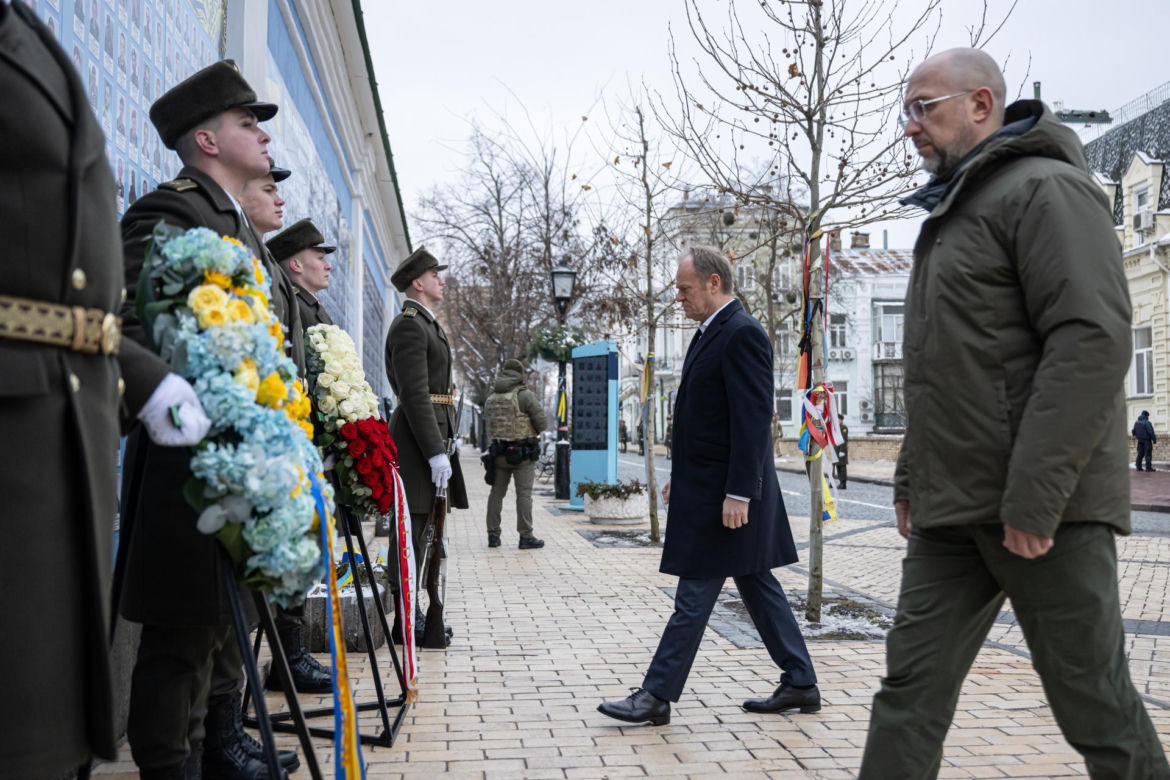 Donald Tusk w Kijowie