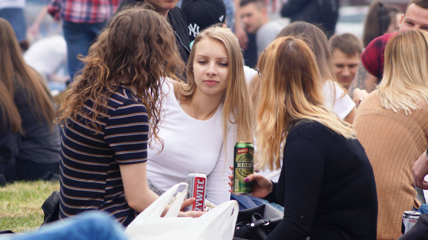 Blokada Łużyka, czyli królewskie grillowanie na Uniwersytecie Kazimierza Wielkiego [ZDJĘCIA]