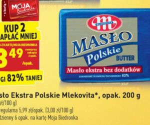 masło polskie 3,49 zł
