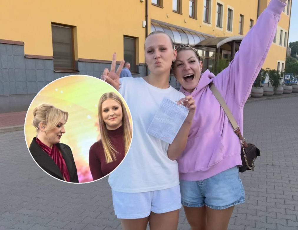 Magda Narożna z córką