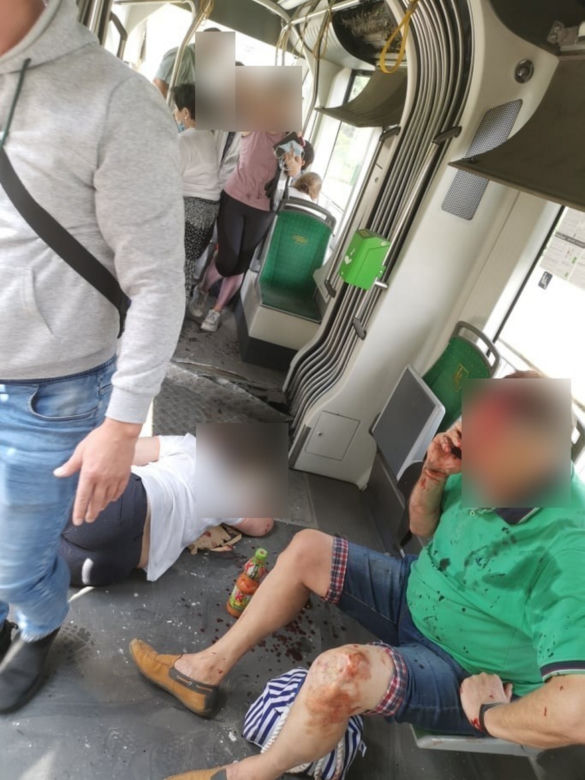 Zderzenie tramwajów w Poznaniu