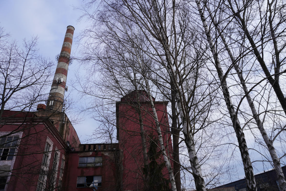 Opuszczona fabryka w Fastach na obrzeżach Białegostoku