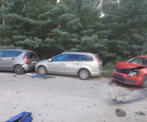Wypadek na terenie SSE Starachowice