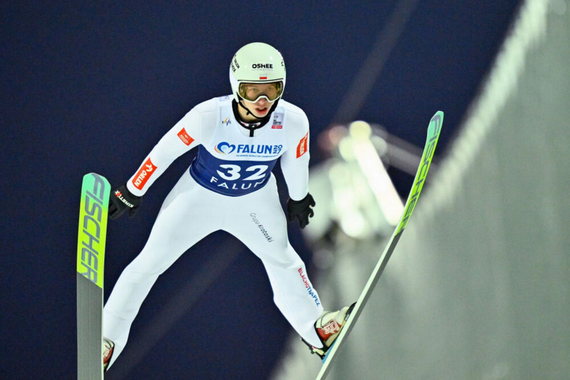 Utalentowany polski skoczek, Kacper Tomasiak