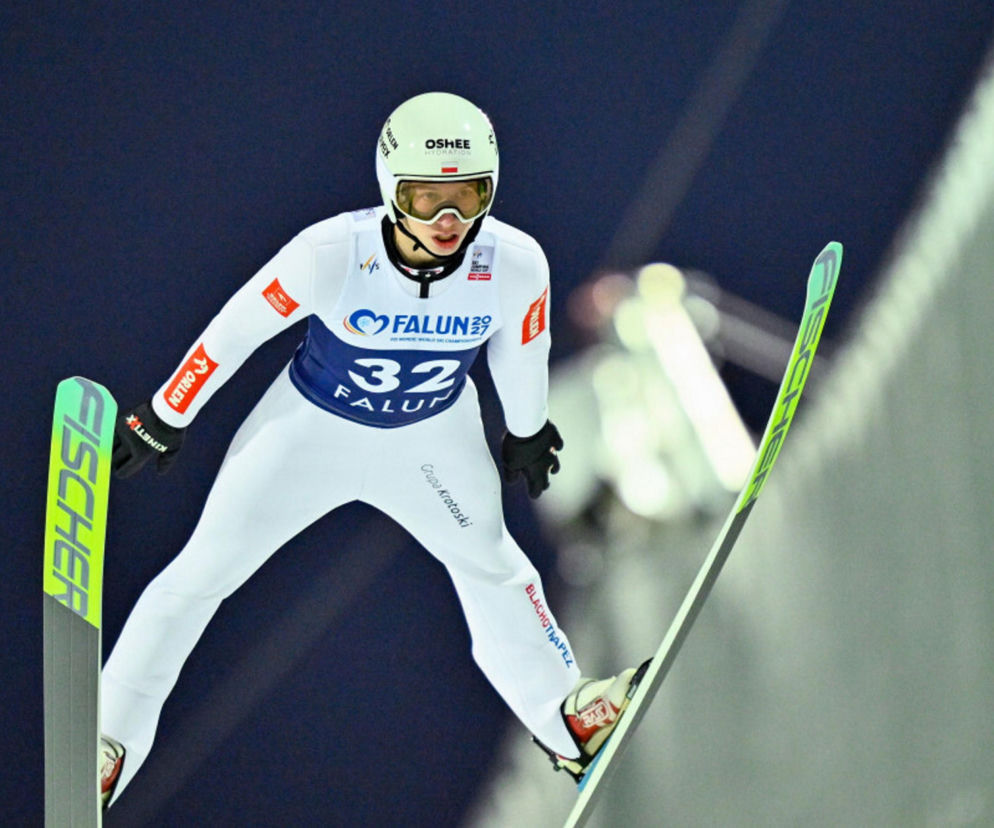 Utalentowany polski skoczek, Kacper Tomasiak