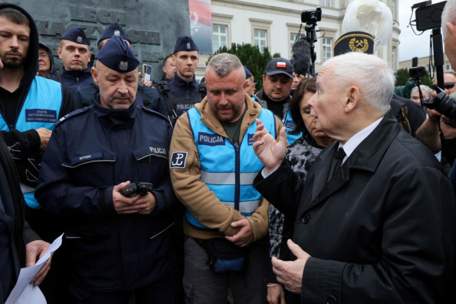 Doszło do bijatyki! W takim stanie Kaczyńskiego jeszcze nie widzieliśmy