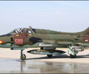 Su-22 (foto Stowarzyszenia Przyjaciół Lotniska Wojskowego Świdwin)