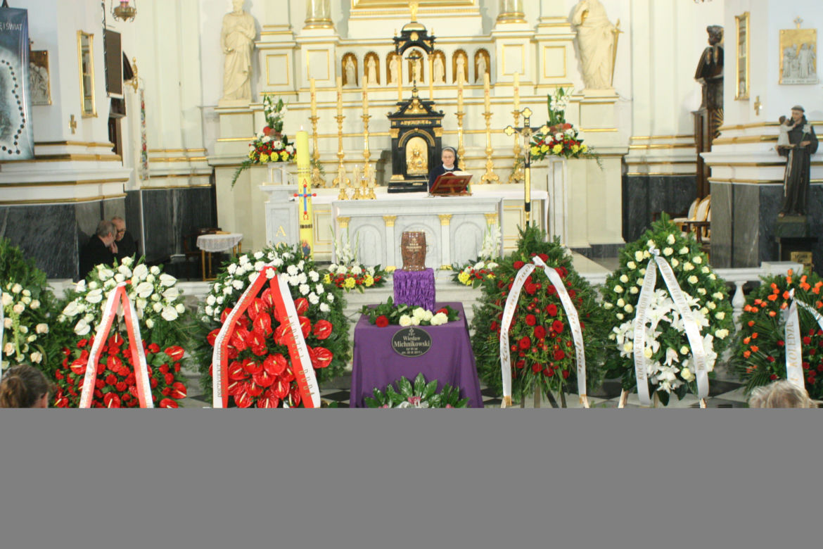Pogrzeb Wiesława Michnikowskiego