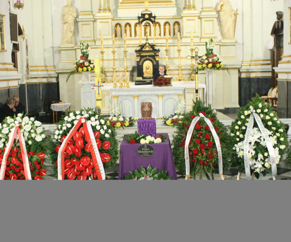 Pogrzeb Wiesława Michnikowskiego
