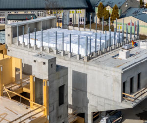 Budowa Kulturoteki w Wesołej w Warszawie