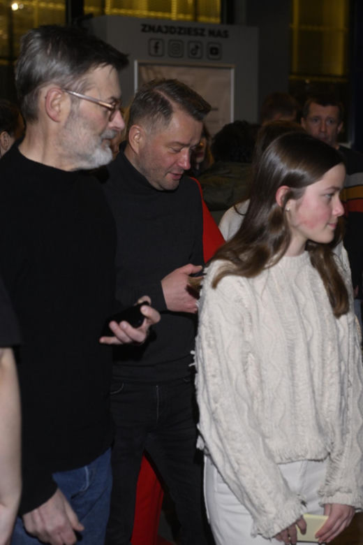 Jarosław Kuźniar z córką na salonach