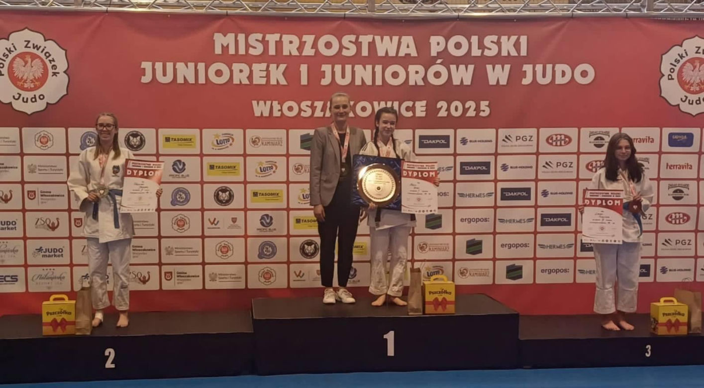 Judoczki z Torunia z medalami mistrzostw Polski