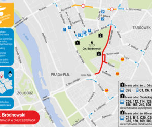 Cmentarz Brudnowski: komunikacja 2 listopada