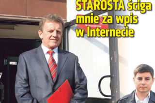 Starosta ściga mnie za wpis w Internecie