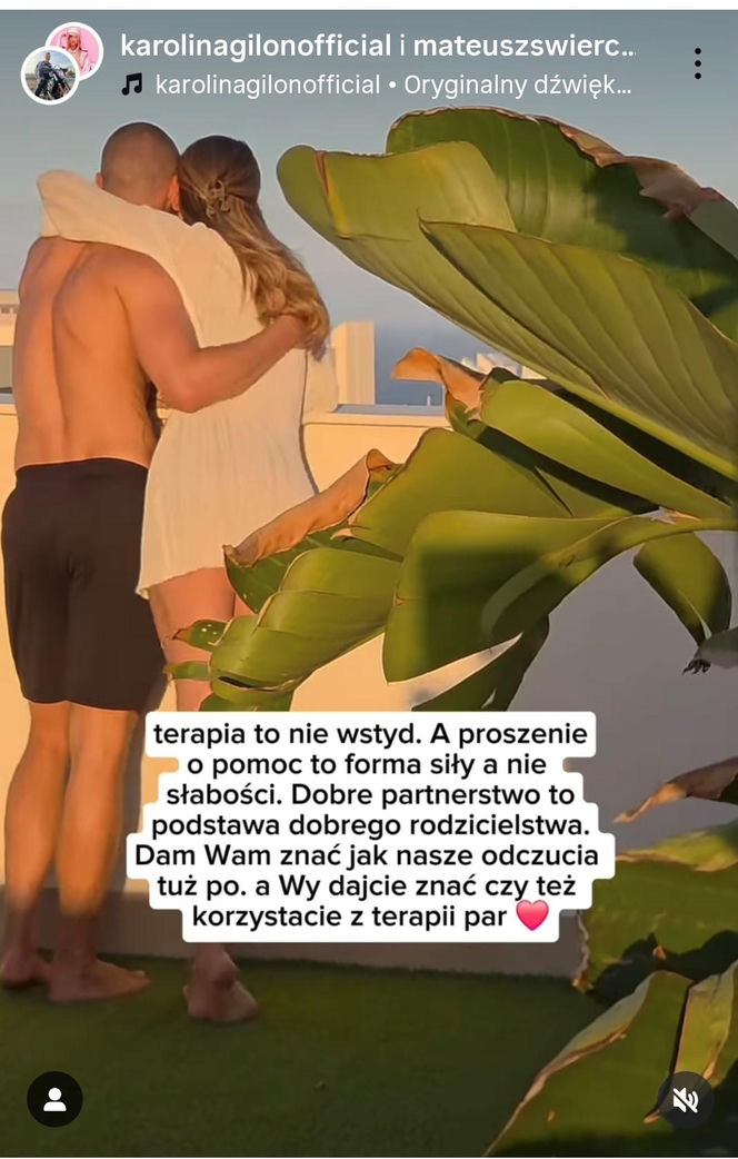 Kryzys w związku Karoliny Gilon? Prezenterka wraz z partnerem idzie na terapię dla par