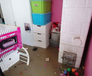 Kańczuga: mama w 7. miesiącu ciąży została bez dachu nad głową