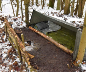 W Toruniu na siarczystym mrozie szkolą się cywile