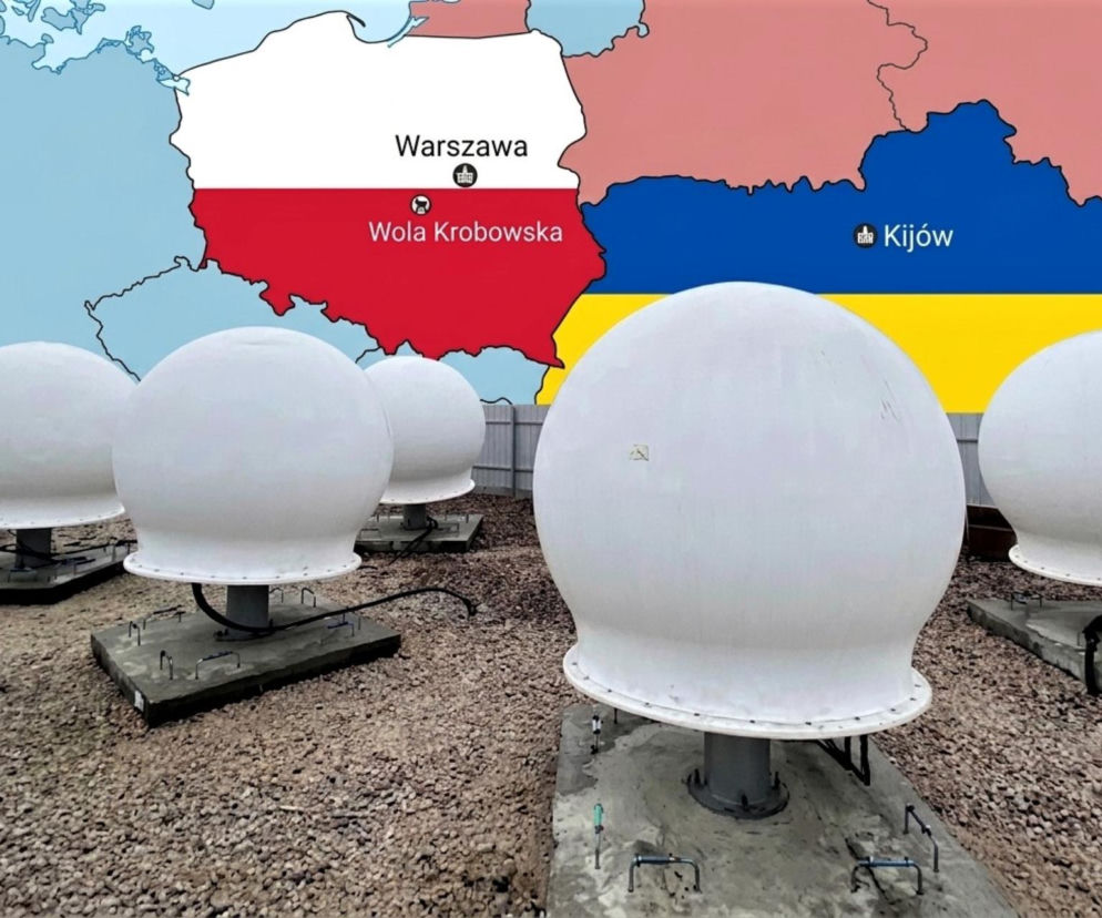 Podpalona w Polsce stacja Starlink obsługuje też Ukrainę. Do czego służy naziemny węzeł łączności i jakie ma znaczenie?