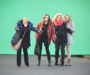 Przyjaciółki 3 sezon odc. 39. Zuza (Anita Sokołowska), Anka (Magdalena Stużyńska), Inga (Małgorzata Socha), Patrycja (Joanna Liszowska)