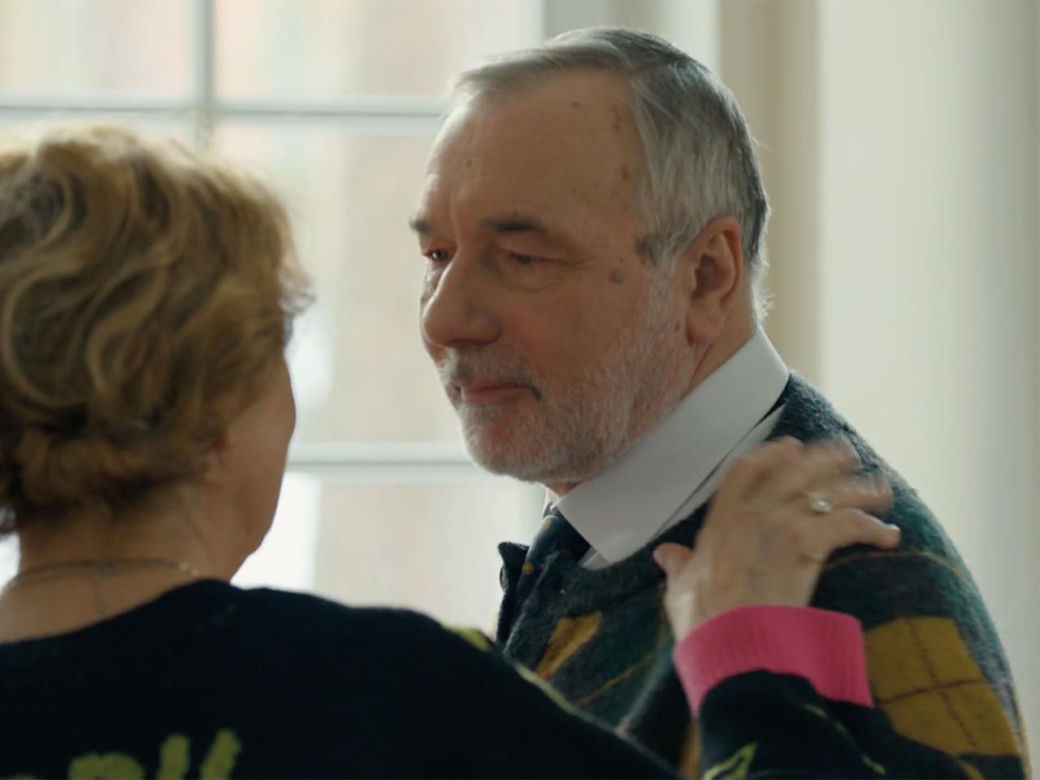 Barwy szczęścia, odcinek 3195: Józefina (Elżbieta Jarosik), Andrzej (Leon Charewicz) 