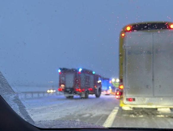 Wypadek na A2. Trasa jest zablokowana na odcinku Siedlce – Warszawa!