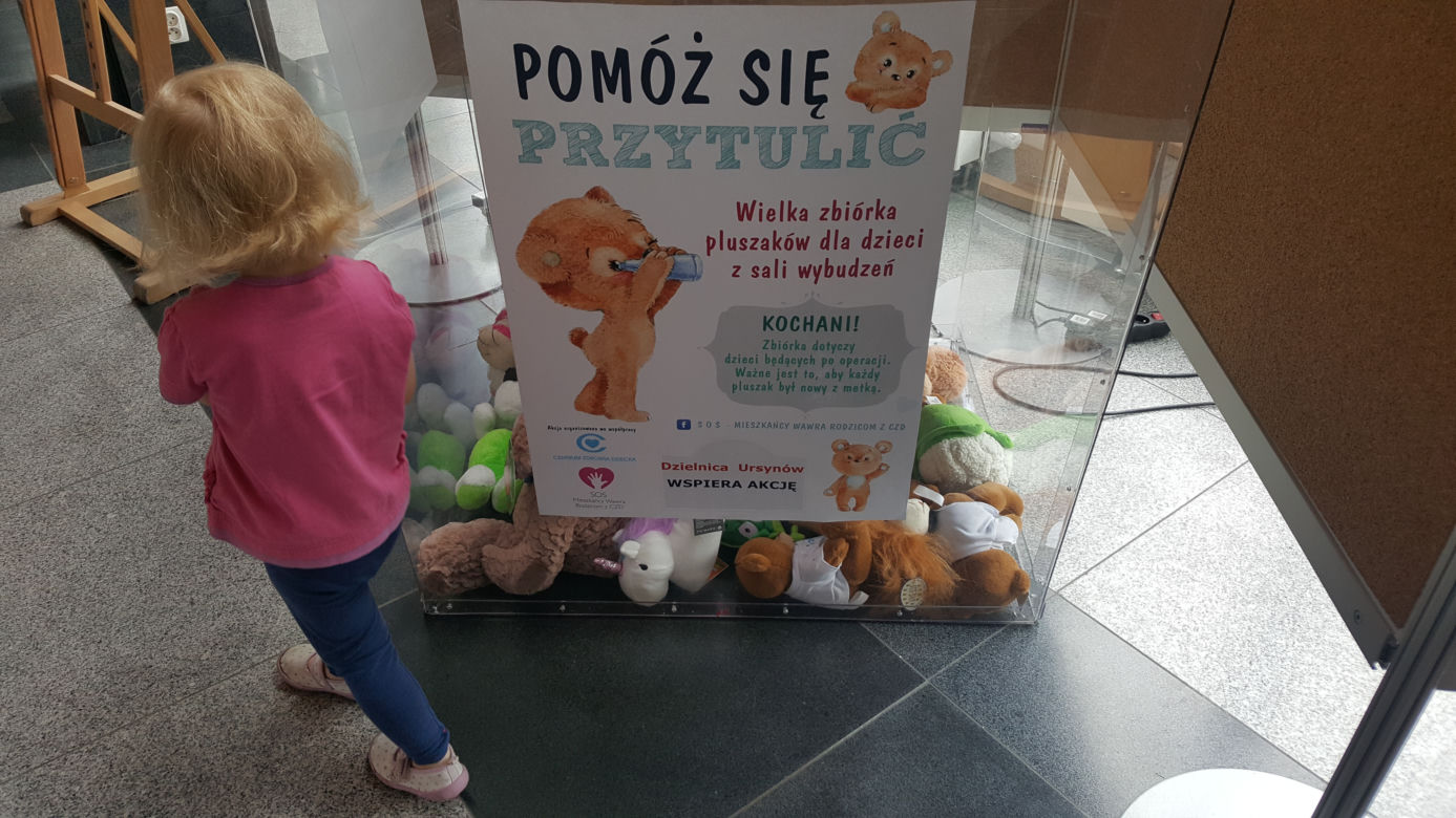 Pomóż się przytulić: Wielka zbiórka pluszowych misiów dla CZD!