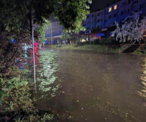 Zalane Starachowice. Widoki po burzy