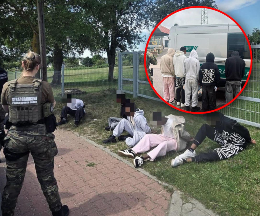 Wiózł pięciu migrantów do Niemiec. Wpadł przed samą granicą