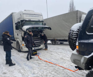 Atak zimy w Łodzi - 8.02.2021