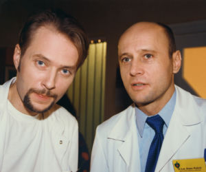 Na dobre i na złe. Bruno (Krzysztof Pieczyński), Kuba Burski (Artur Żmijewski)