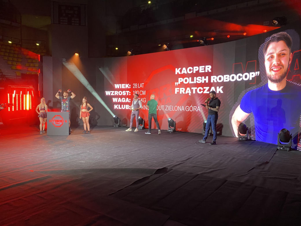 Media trening przed Hybrid MMA 4 w Zielonej Górze
