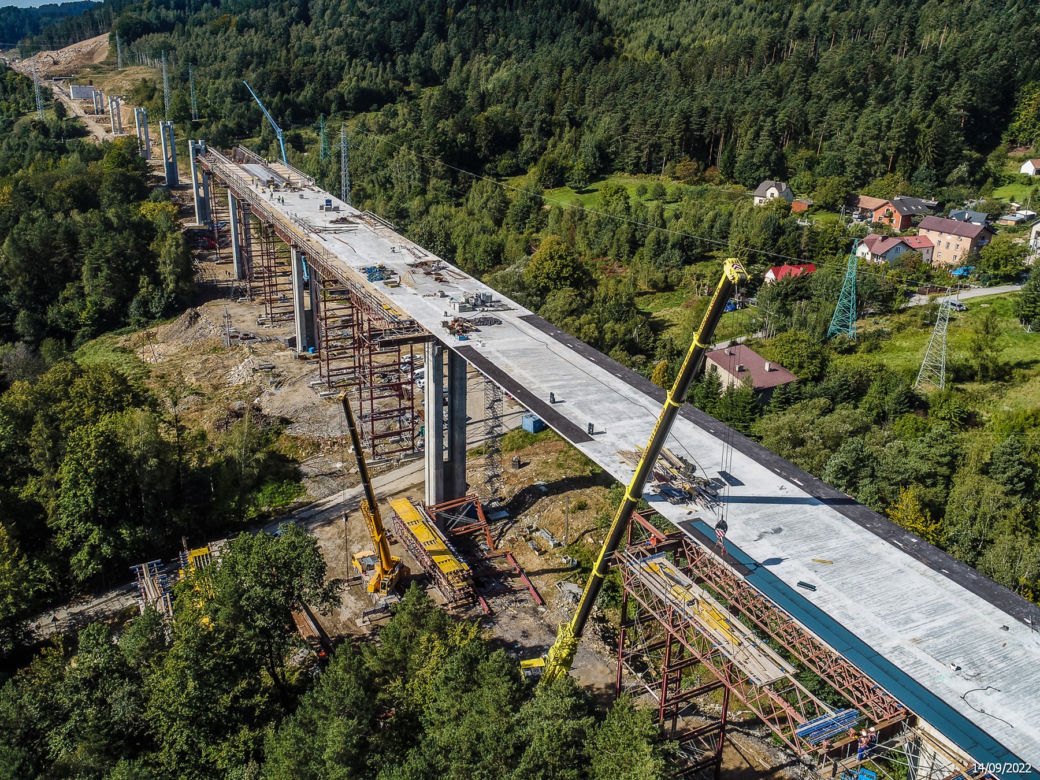 Budowa trasy S1 w Beskidach
