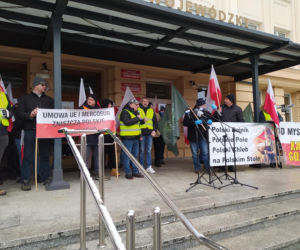 Protest rolników w Rzeszowie. „Będziemy tracić z roku na rok”
