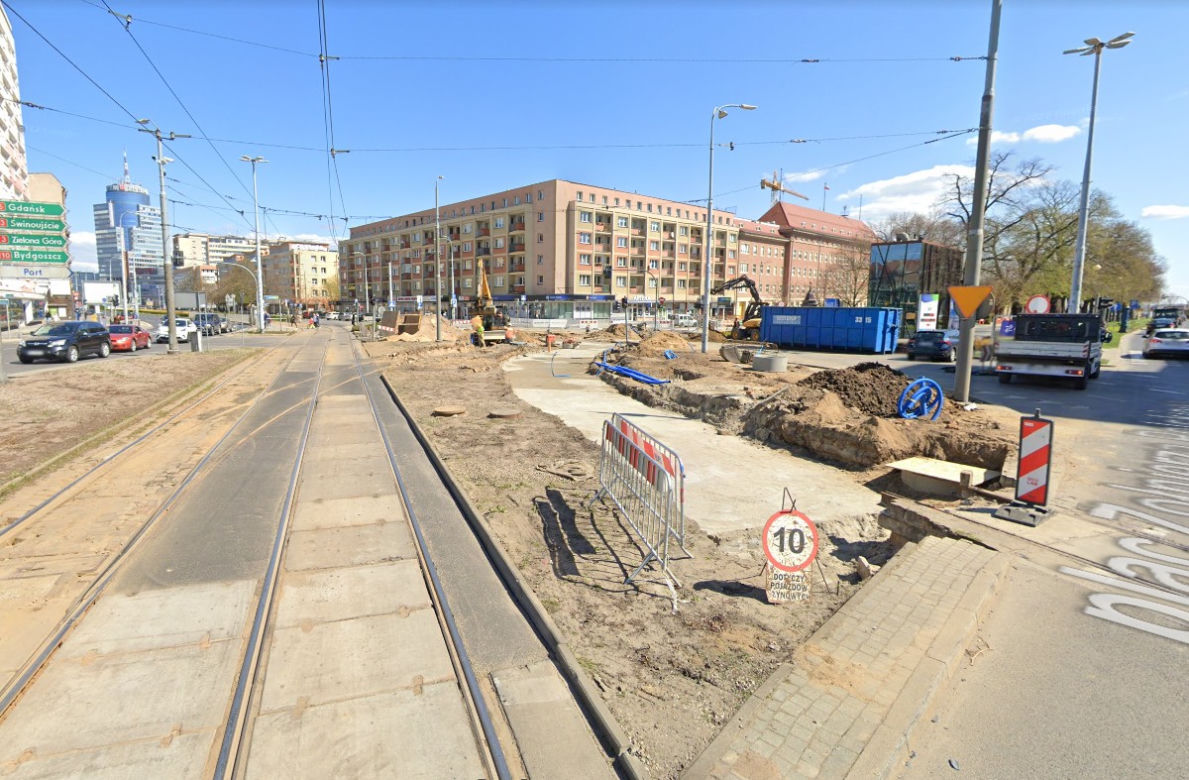 Najnowsze zdjęcia Google Street View w Szczecinie są już nieaktualne. Szczecin już tak nie wygląda!