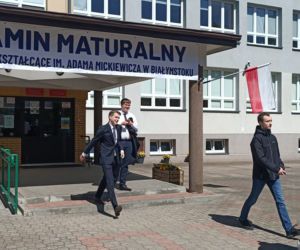 Matura 2022 z języka polskiego w Białymstoku [ZDJĘCIA]