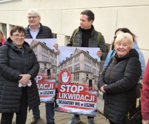 Pikieta Lekarzy w Lesznie