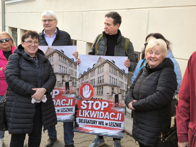 Pikieta Lekarzy w Lesznie