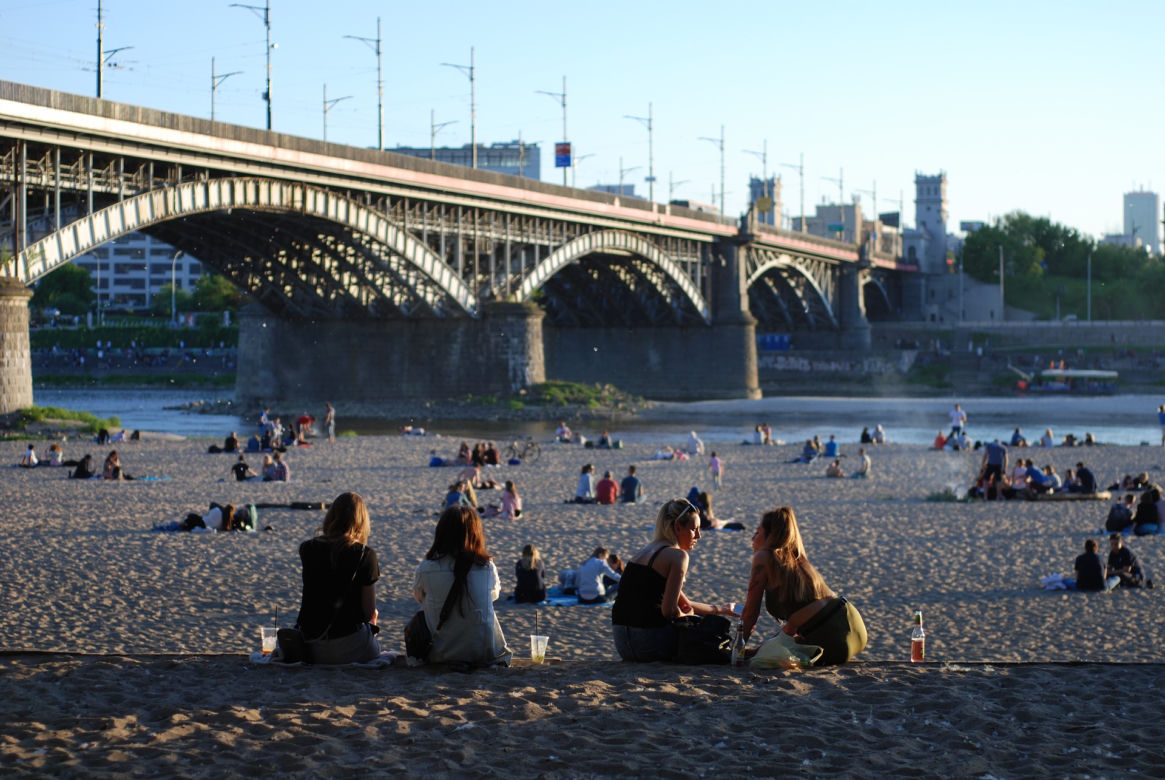 Plaży z prawdziwego zdarzenia