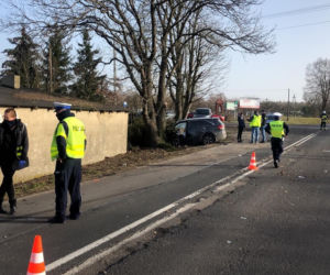 Śmiertelny wypadek we wsi Krępa. Zginęły 2 osoby, dwie ciężko ranne