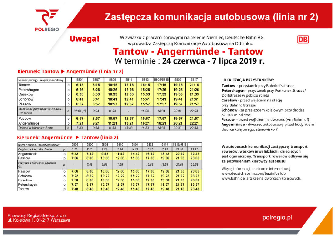 Autobusy zastępcze