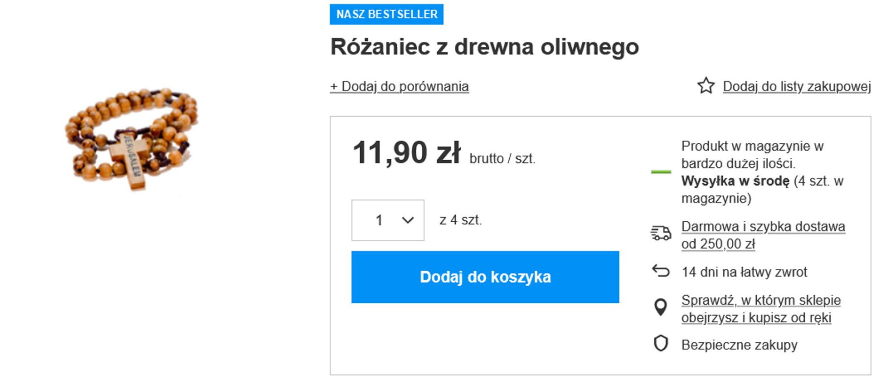 Ojciec Rydzyk sprzedaje prezenty na święta