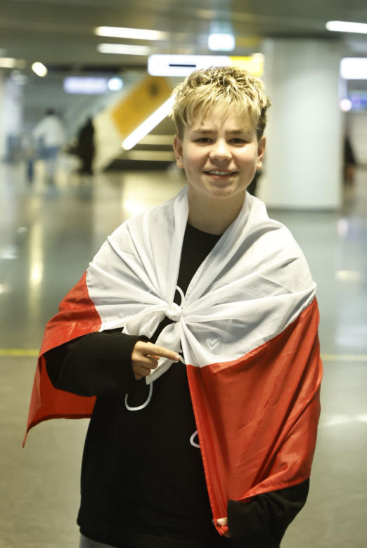 Wiktor Sas wrócił z Eurowizji Junior 2026. Tak witali go na lotnisku