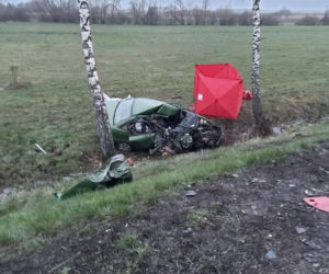 Wypadek śmiertelny w Horodniance. Kierowca opla zginął na miejscu [ZDJĘCIA]